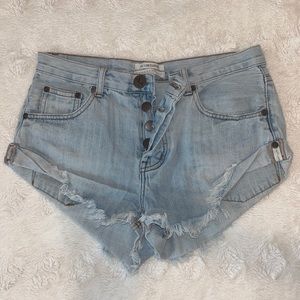 One Teaspoon Jeans Shorts